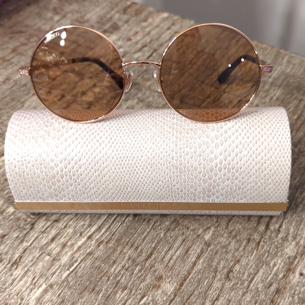NWT Jimmy Choo Sunglasses with Case